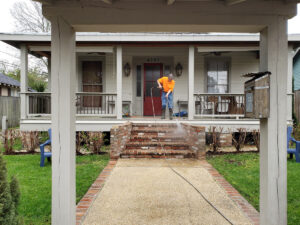 Driveway Pressure Washing